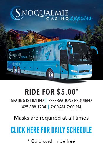 snoqualmie casino shuttle.